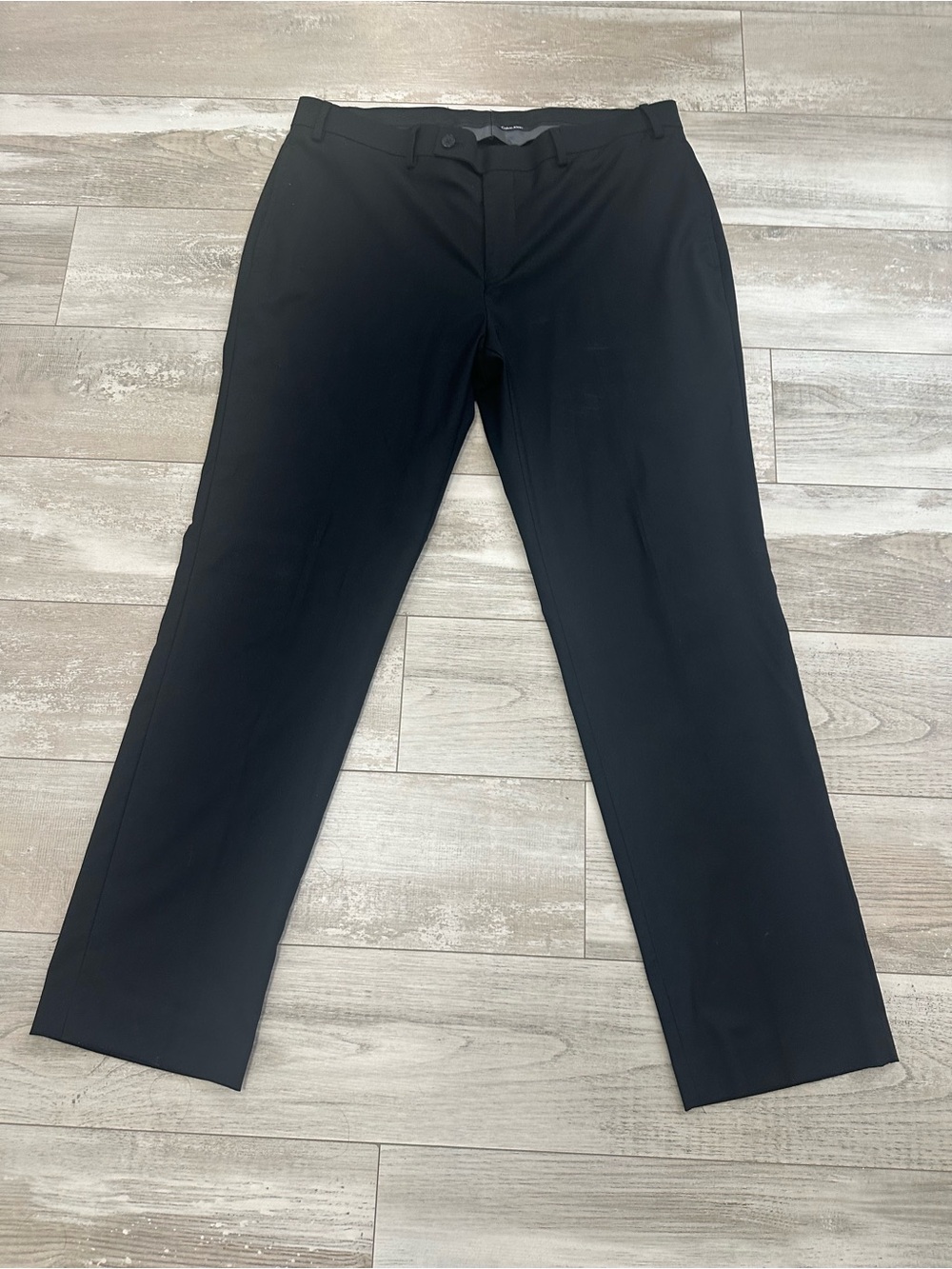 Calvin Klein Men's Black Slim Fit Dress Pants 36x30 Stretch EUC